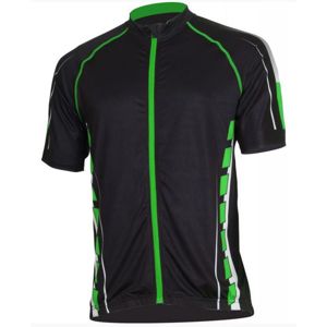 Pánský cyklistický dres Bizioni MD62 černá zelená